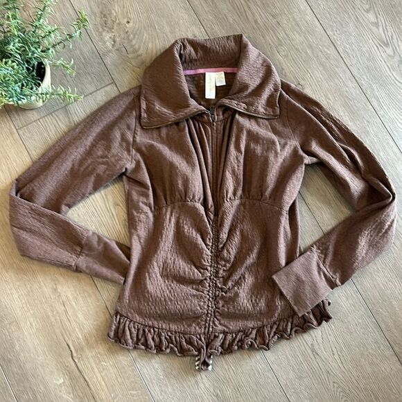 MATILDA JANE PAINT BY NUMBERS BROWN STEALTH JACKET SIZE SMALL - Picture 3 of 10